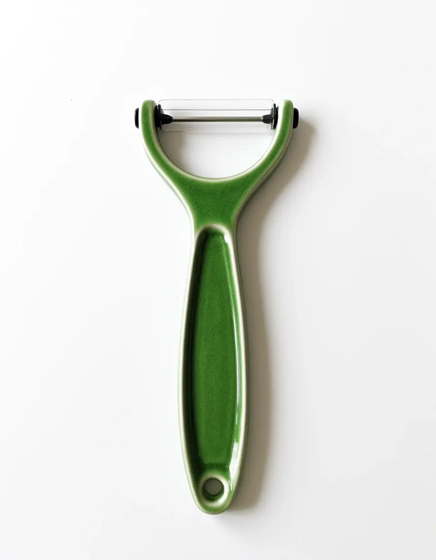 Grüne Küche Schärfe: Green Peeler Keramik Sparschäler