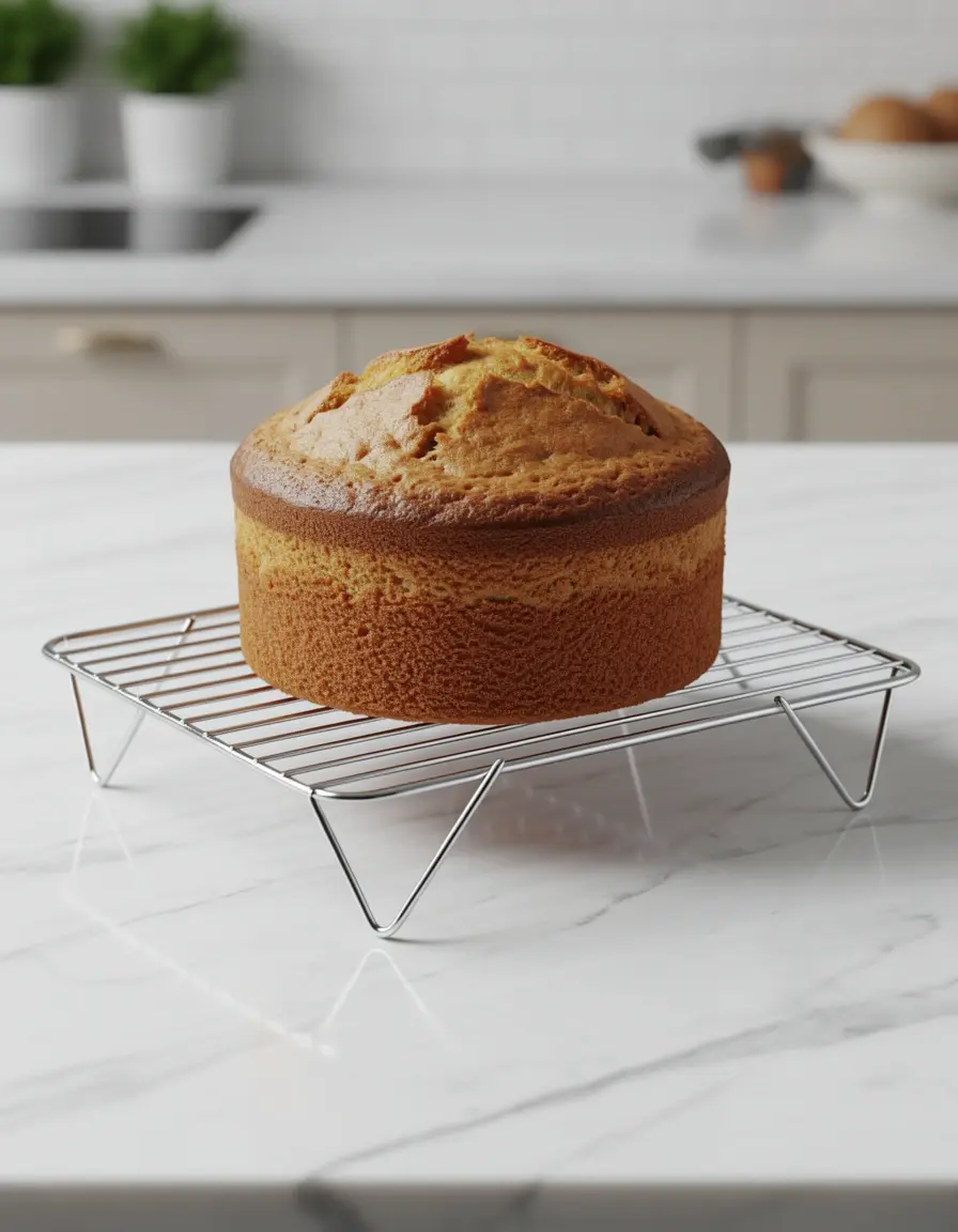 Abkühlgitter für Kuchen aus Chrom