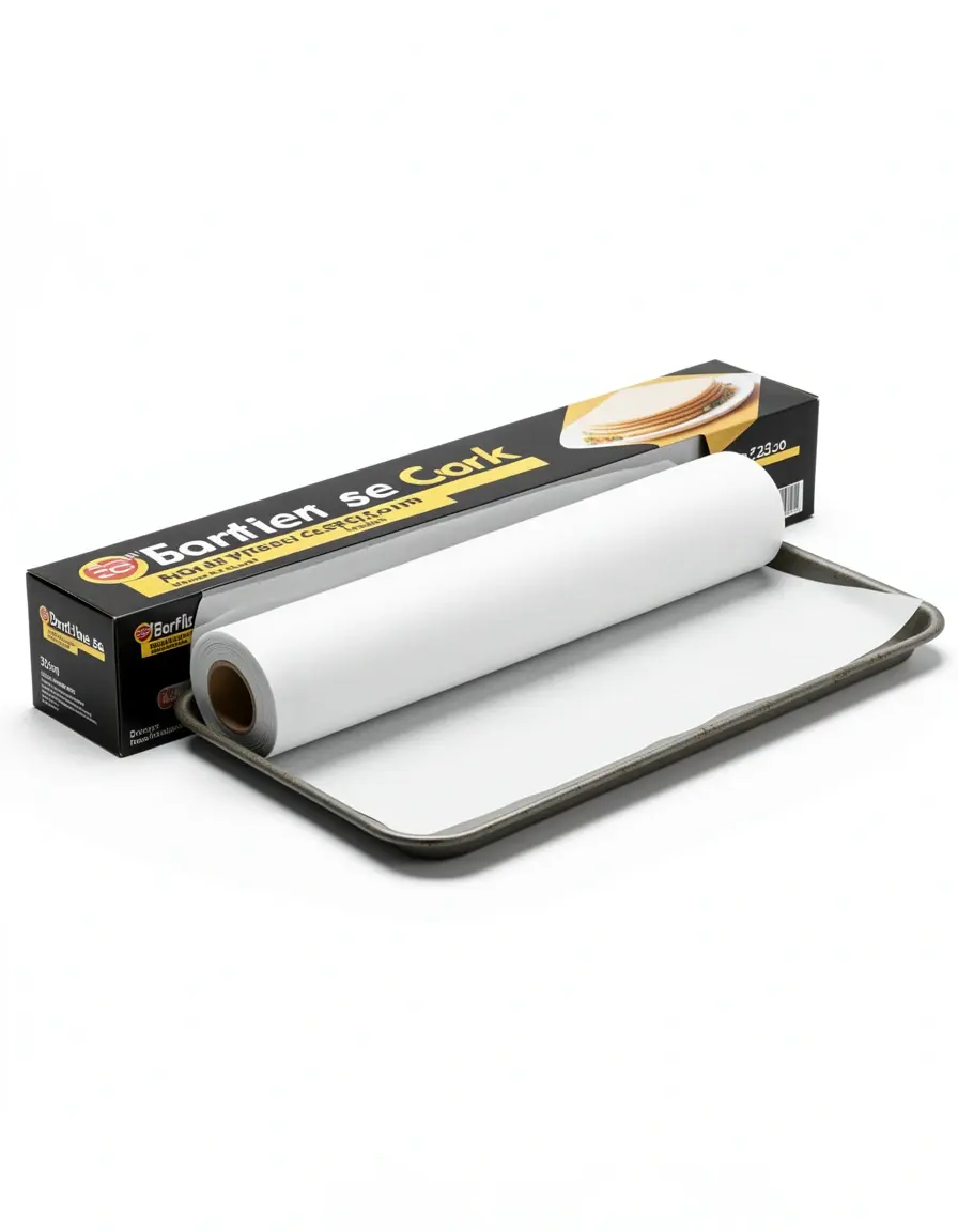 Rolle Backpapier für sauberes Backen