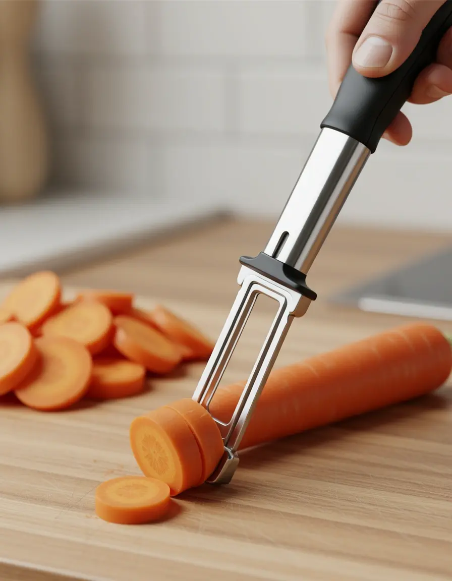 Multifunktionsschäler 3-in-1 Edelstahl