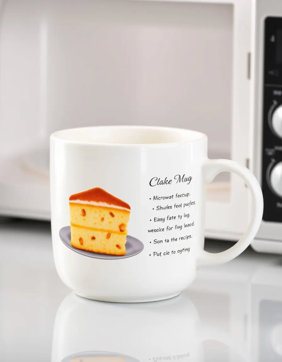 Mikrowellen Kuchen Tasse für Kuchen einfach und schnell