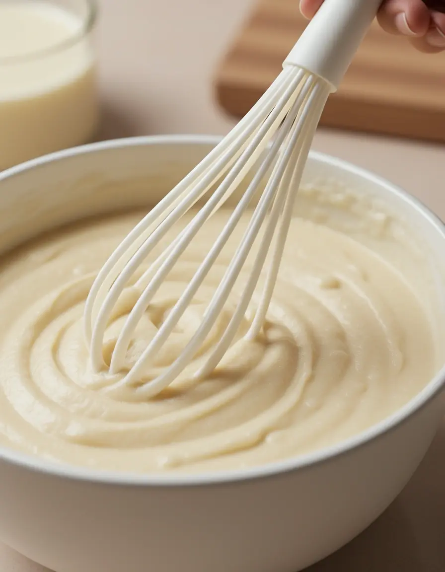 Silikon Schneebesen für kratzfreies Backen