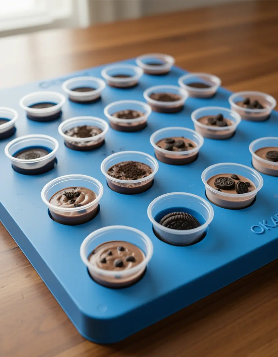 Silikonformen für Oreo Dips und Desserts