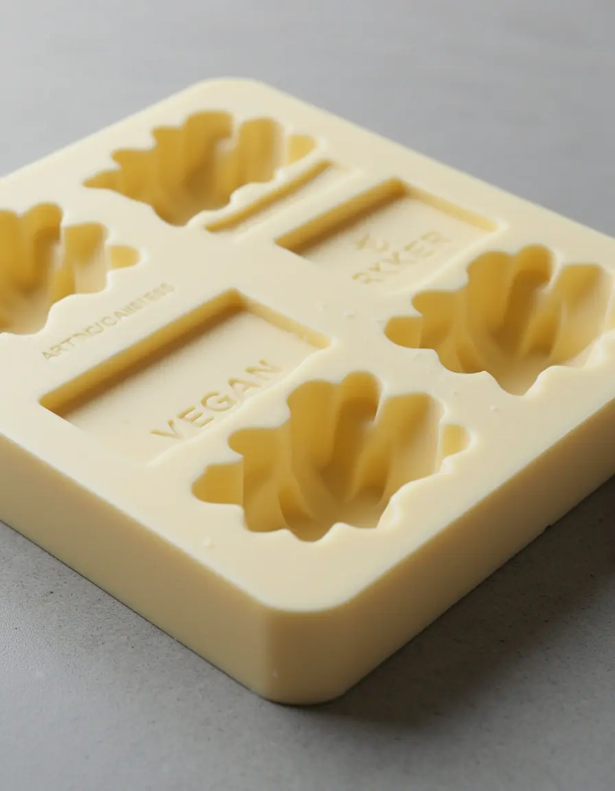 Silikonform für vegane Butteralternativen