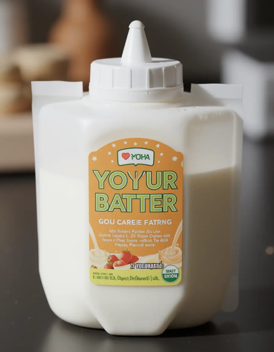 Joghurt Portionierer für Teigmischungen
