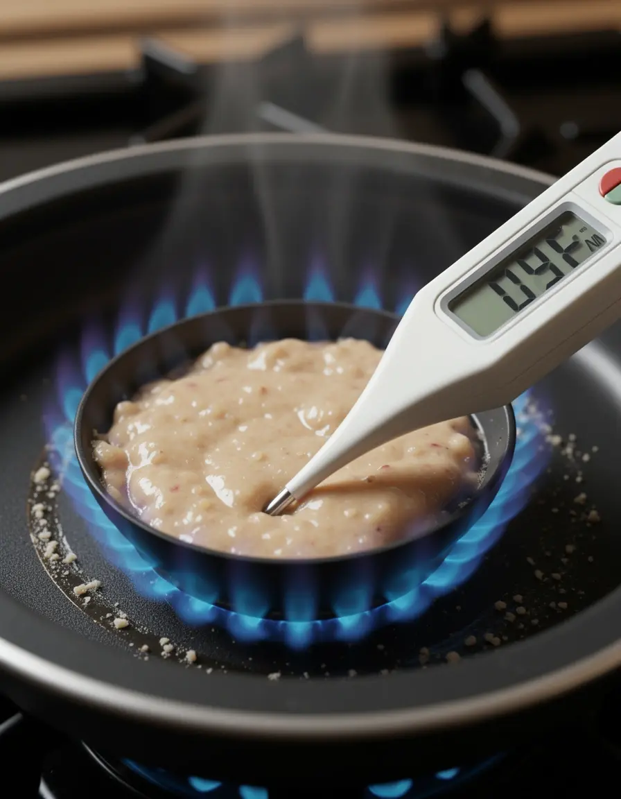 Digitales Milch-Thermometer für die Quarkherstellung