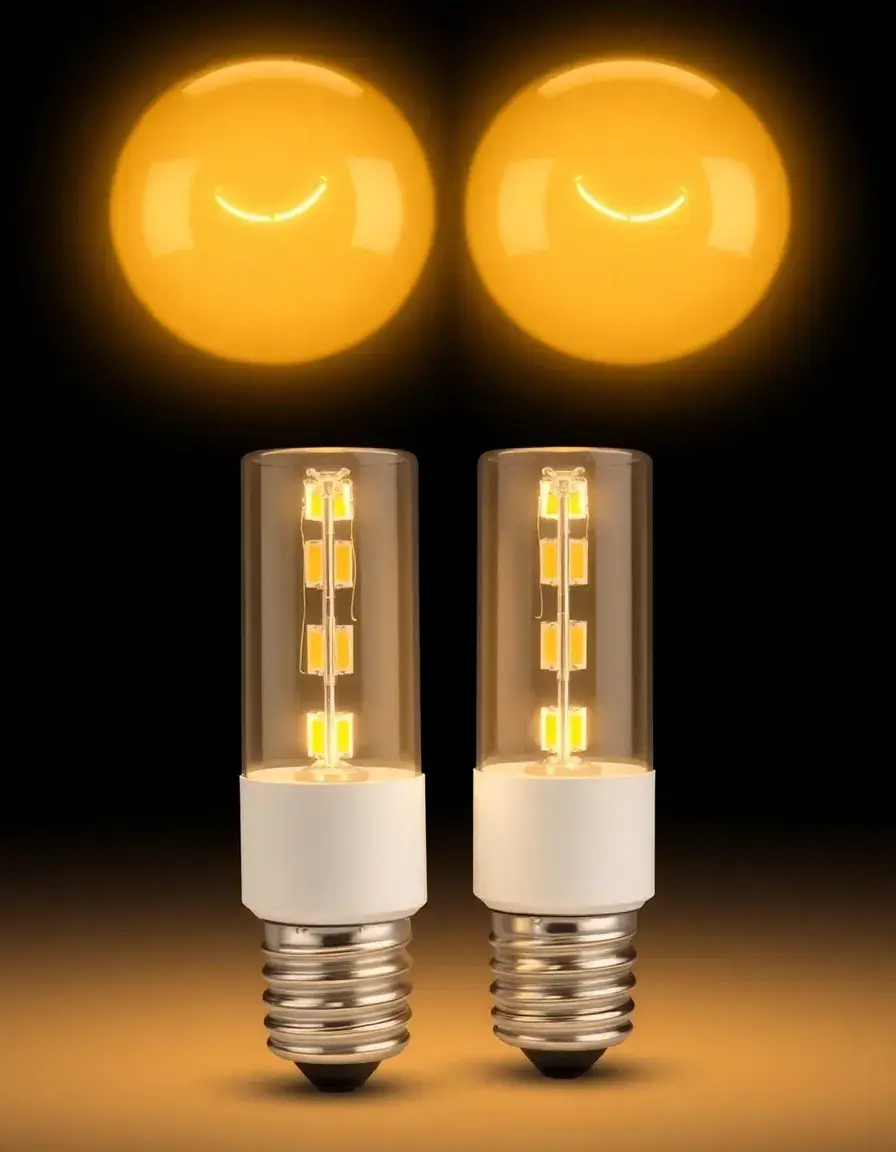 Viererpack LED Leuchtmittel warmweiß E27 Küchenbeleuchtung