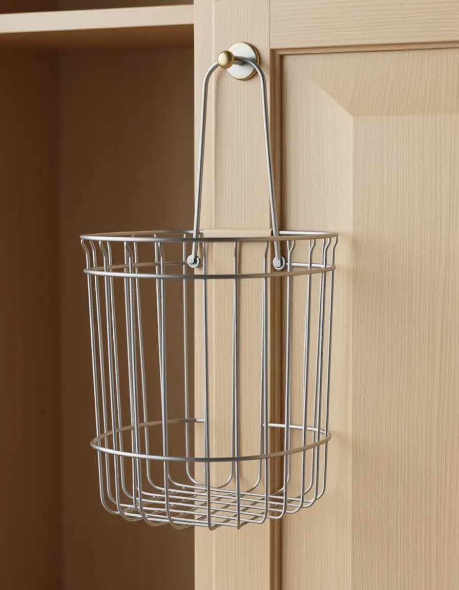 Drahtkorb zum Einhängen im Küchenschrank
