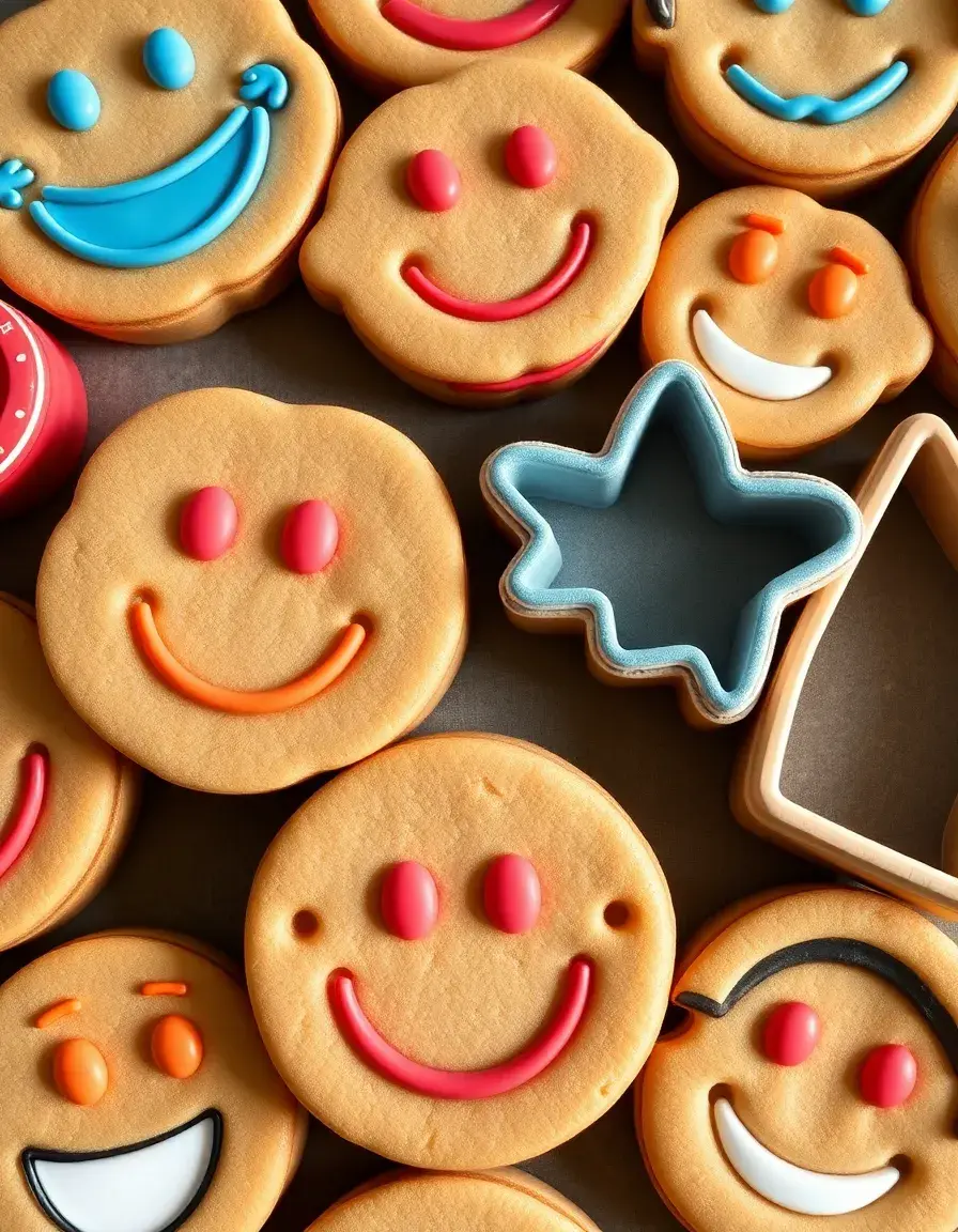 Novelty Cookie Cutters lustige Gesichter Ausstechformen
