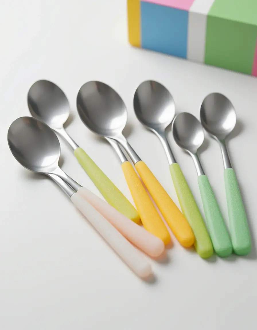 Color Changing Spoon farbwechselnde Löffel für Kinder
