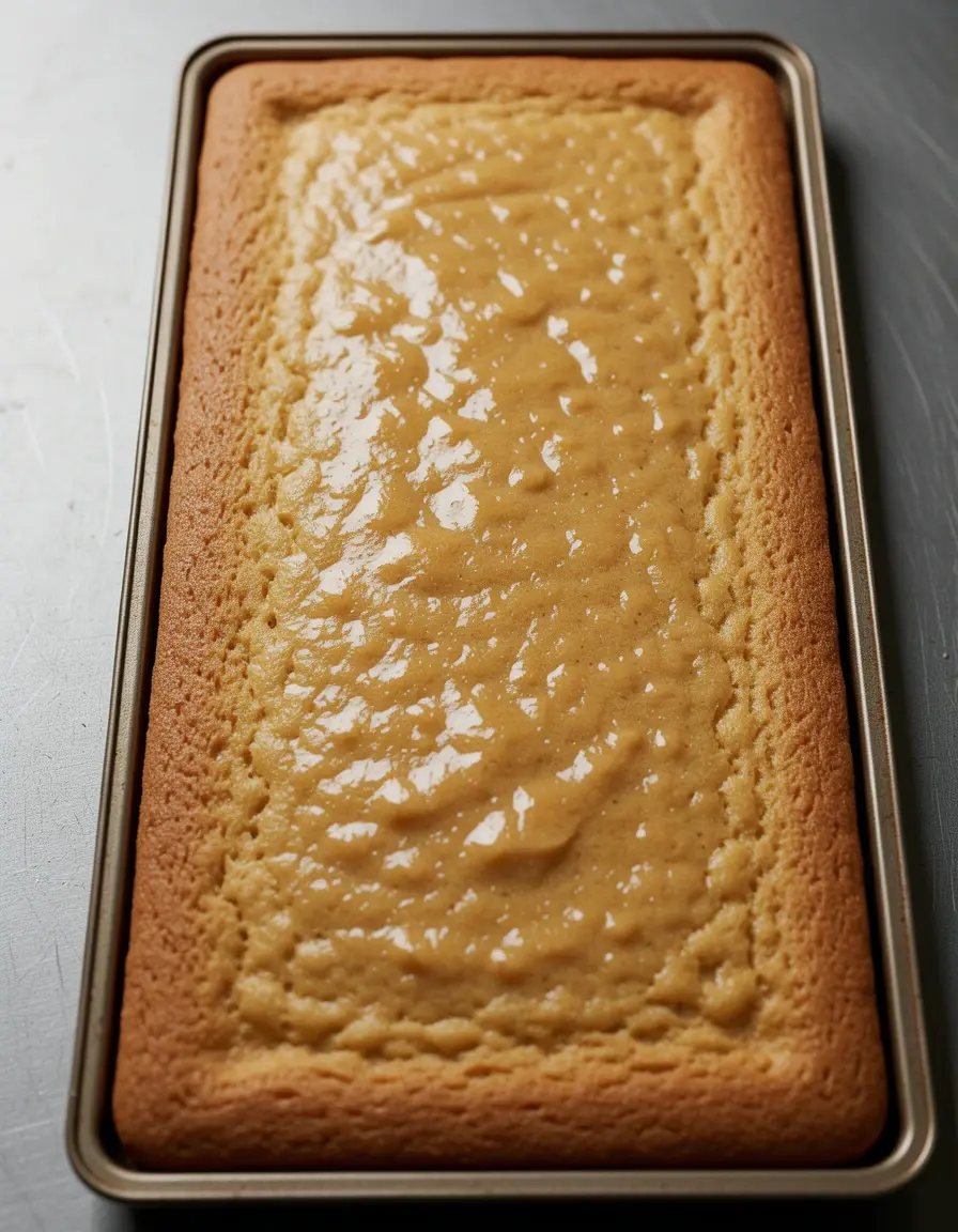 Nasse Backstreifen für flache Kuchenoberflächen ohne Wölbung