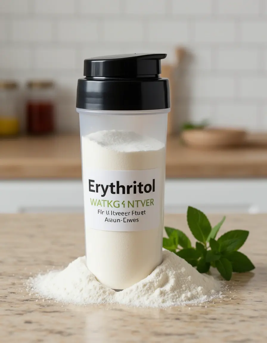 Streuer für Erythrit Puderzucker Ersatz