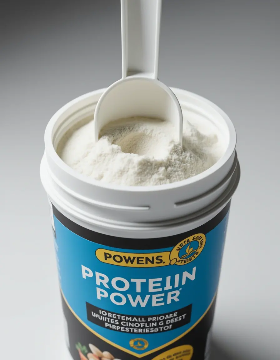 Messlöffel für Proteinpulver in der Low Carb Bäckerei