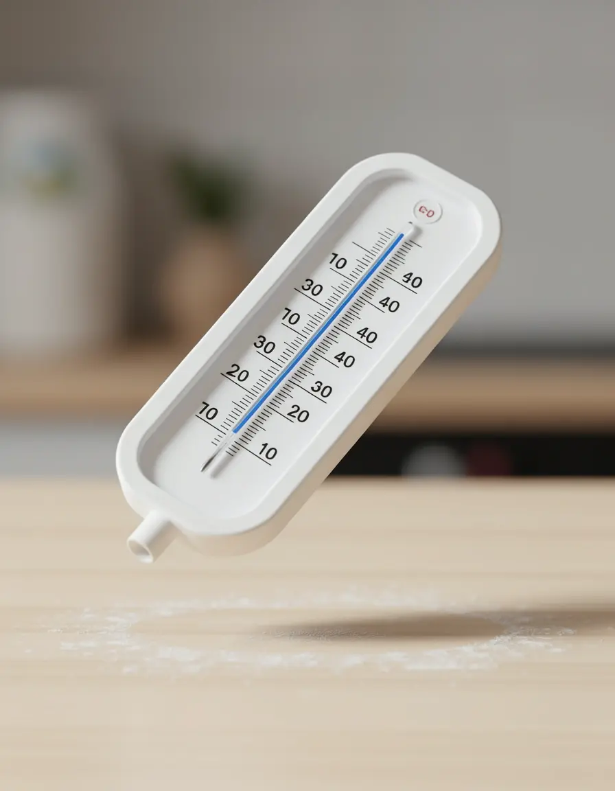 Schwimmendes Milchthermometer für präzise Käseherstellung