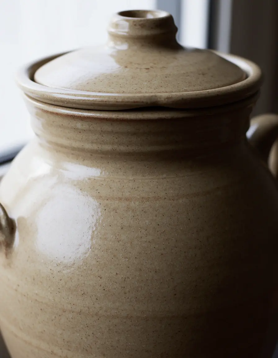 Easy Pour Jug Teigkanne mit Deckel für sauberes Einfüllen