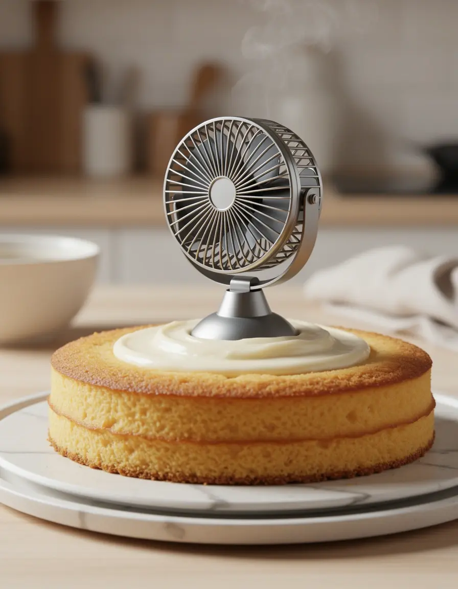 Quick Cool Fan kleiner Ventilator zum Abkühlen von Gebäck