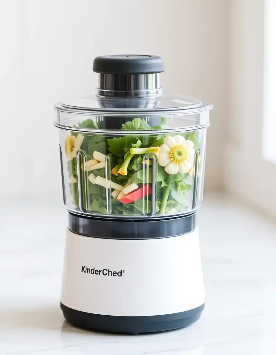 Elektrischer Mini Food Processor 1 Tasse Kapazität für Single Küche