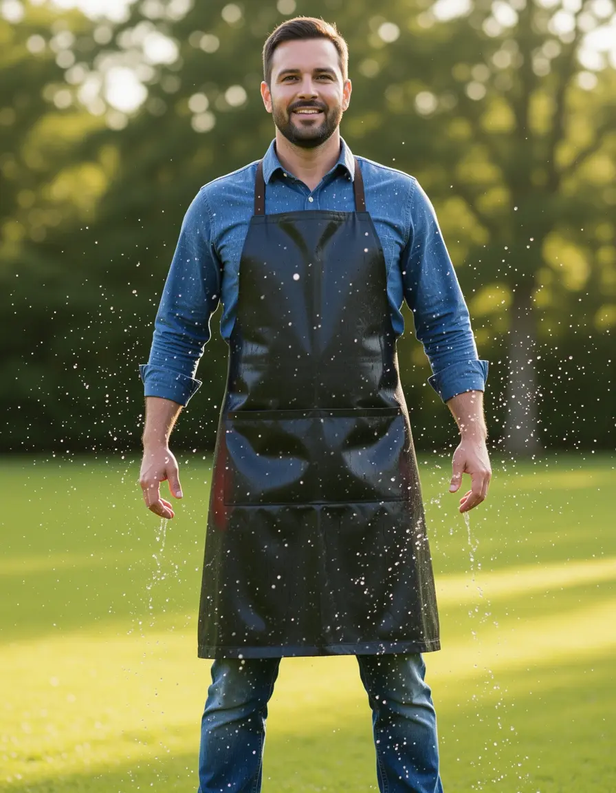 Wasserfester Stoff Spritzschutz für die Küche