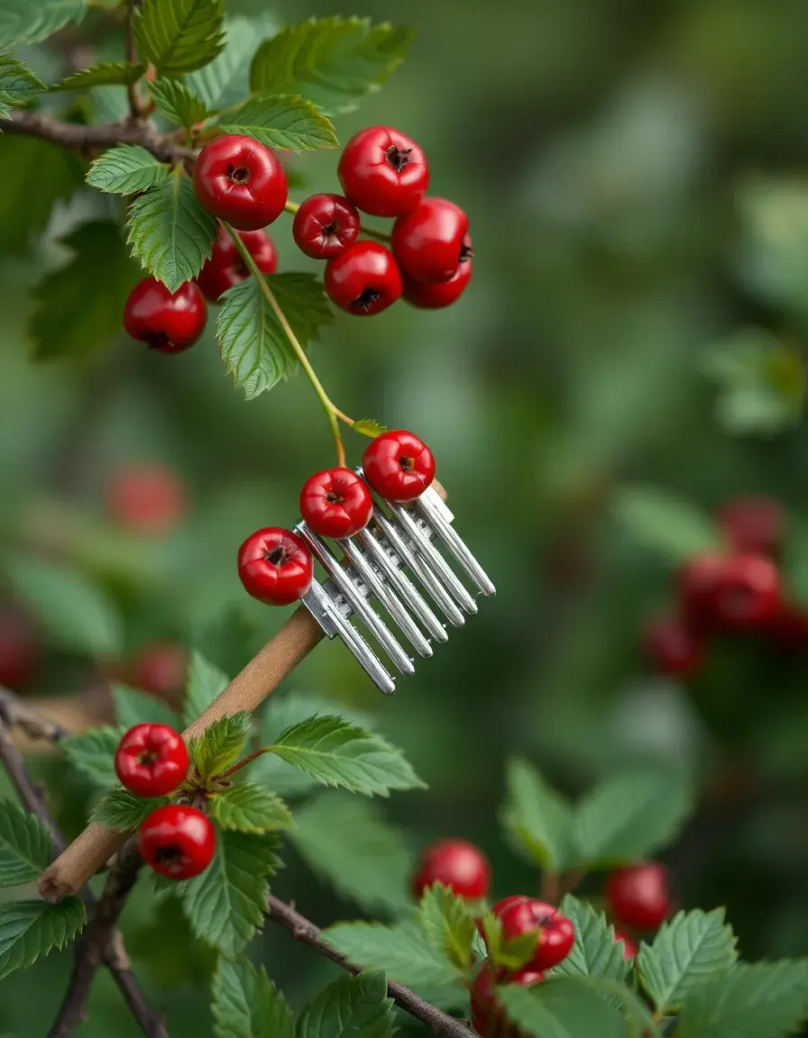 Beerenpflücker aus Kunststoff für Stachelbeeren