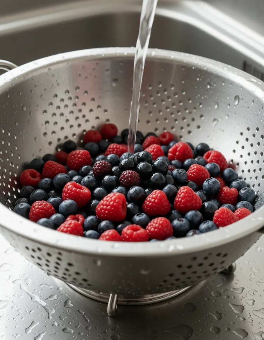 Beeren-Waschsieb für eine sanfte Reinigung