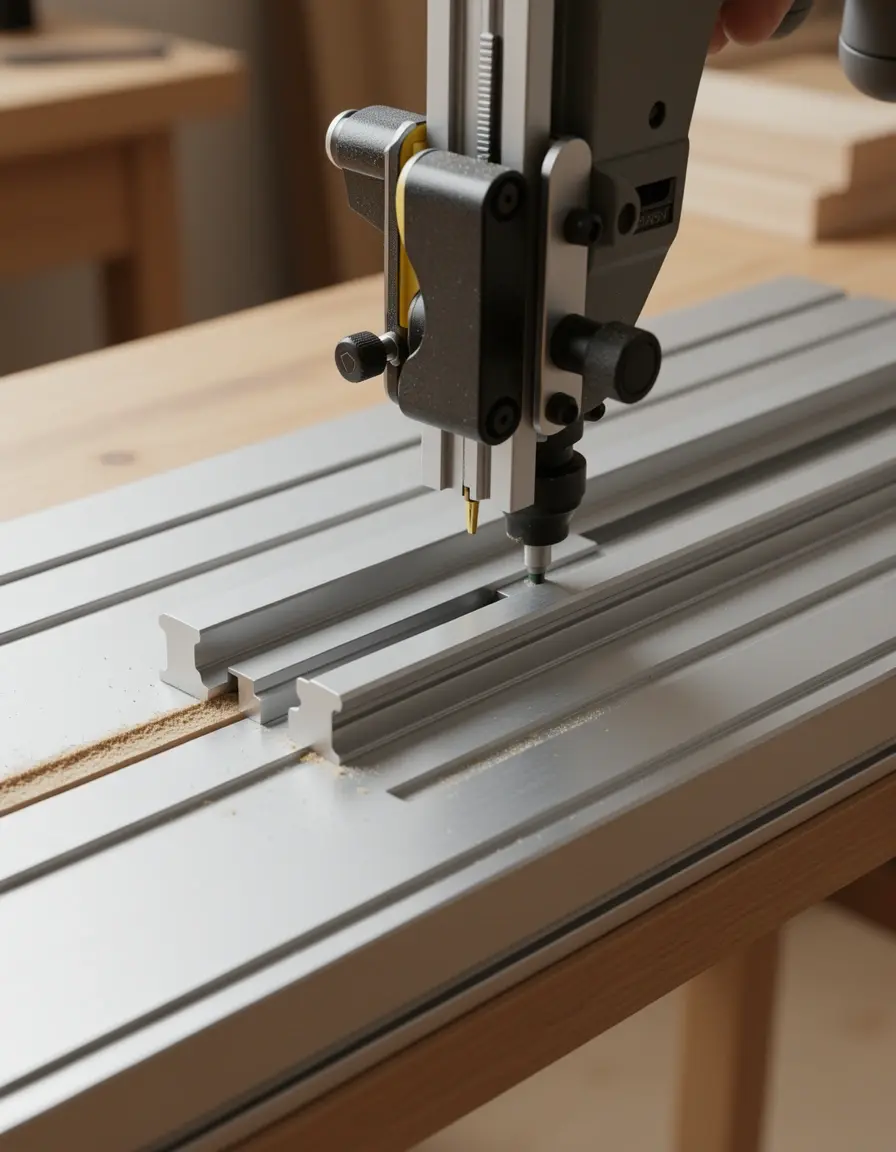 Beschneidehilfe für exakte Kanten beim Tapezieren