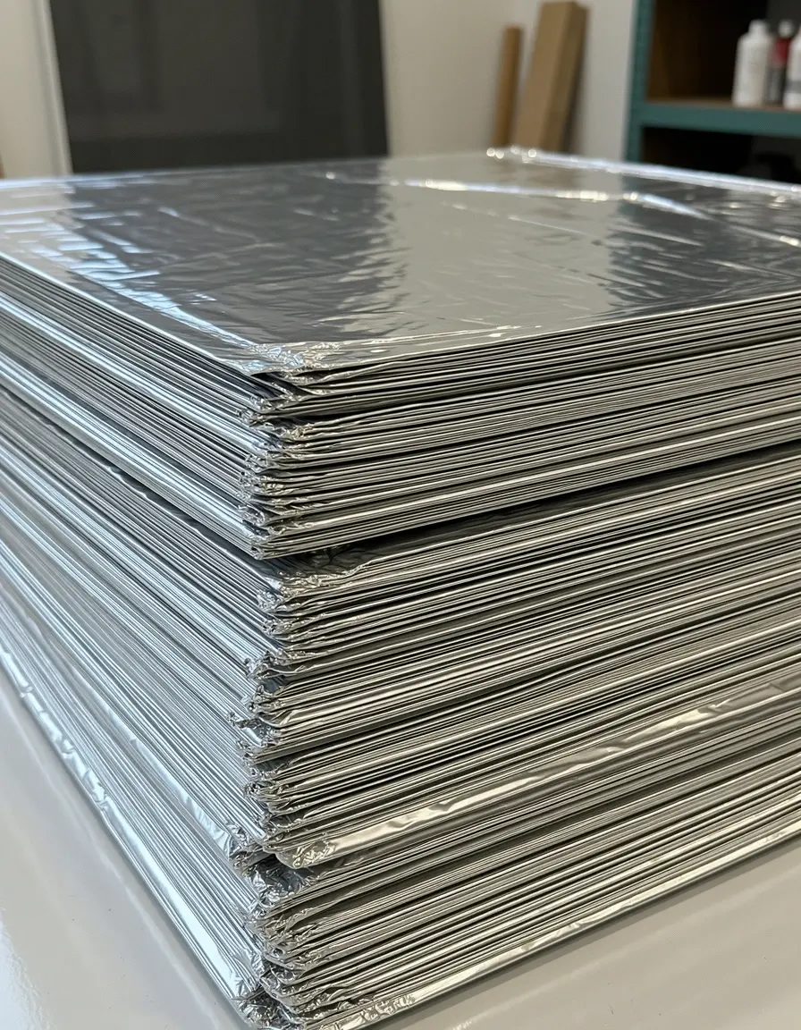 Vorgeschnittene Aluminiumfolien-Blätter für effizientes Arbeiten