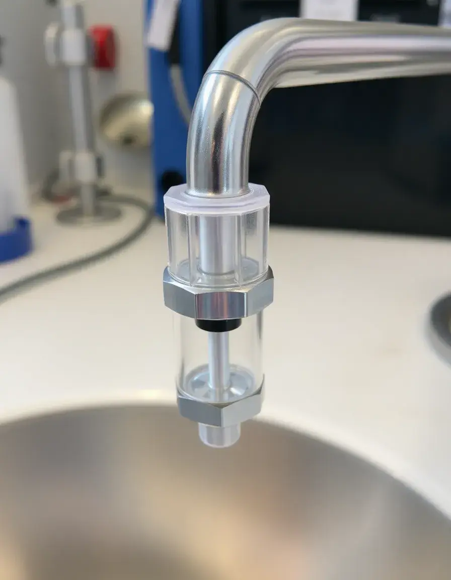Einstellbarer Durchflussbegrenzer für niedrigen Wasserdruck