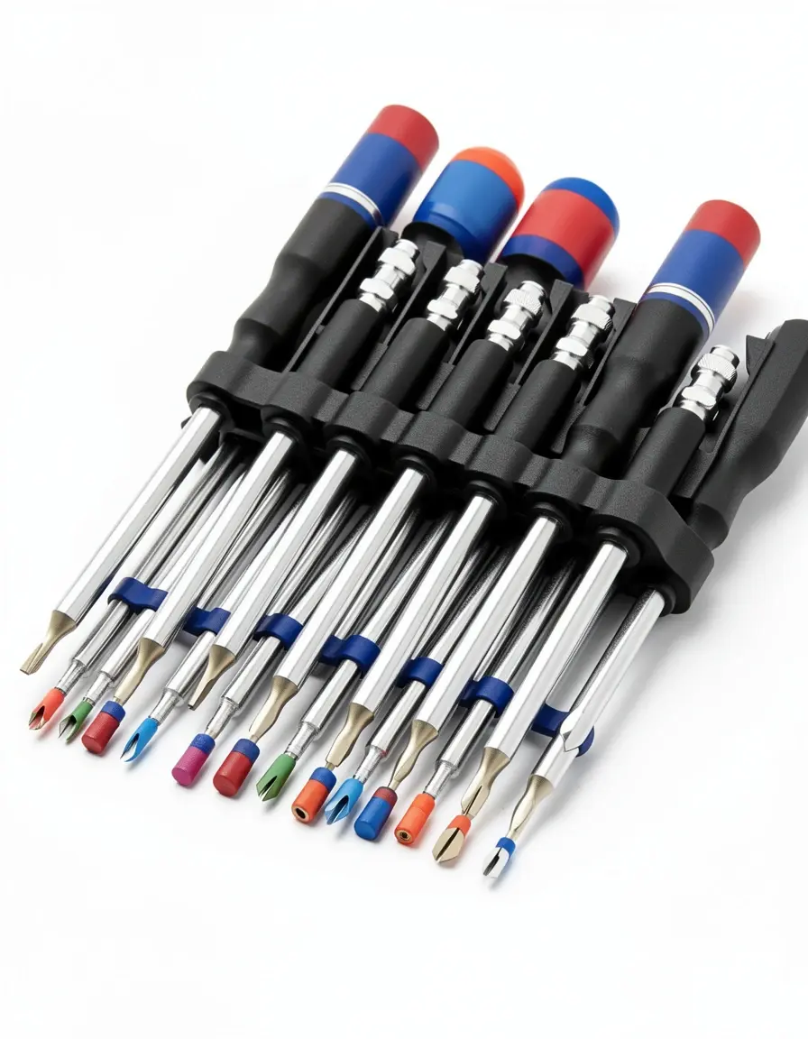 Schraubendreher Set mit magnetischen Spitzen
