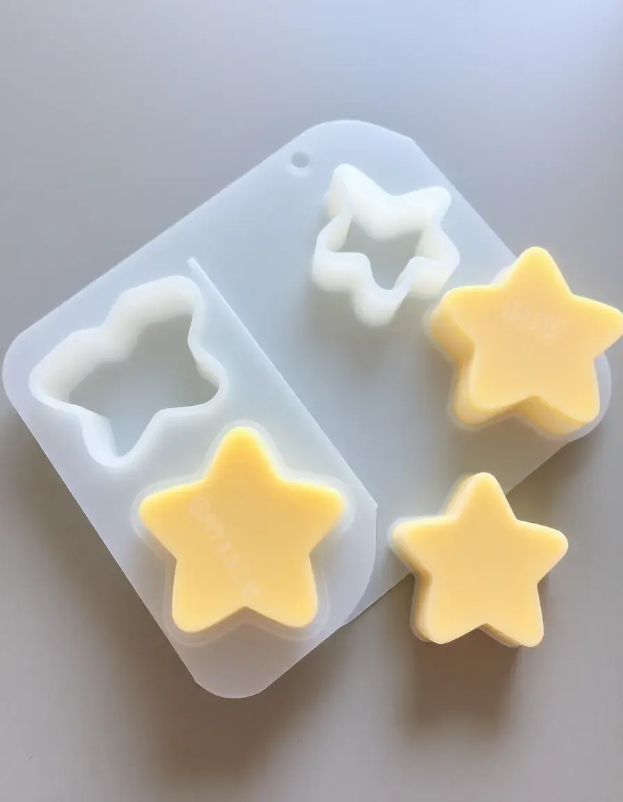 Silikonformen für selbstgemachte vegane Butterblöcke