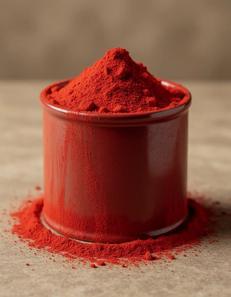 Gewürzstreuer für Rote-Beete-Pulver als natürlicher Farbstoff