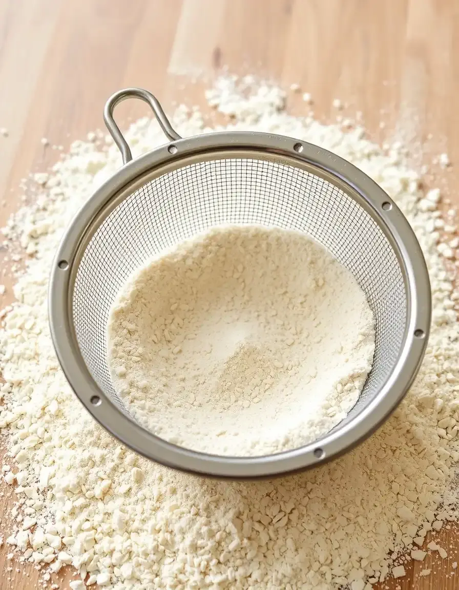 Vollkornsieb für gesundes Backen mit groben Maschen