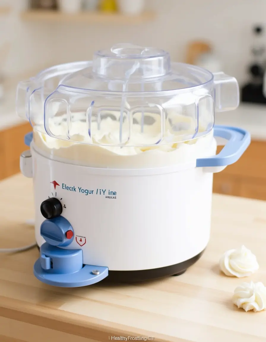 Elektrischer Joghurtbereiter für gesundes Frosting