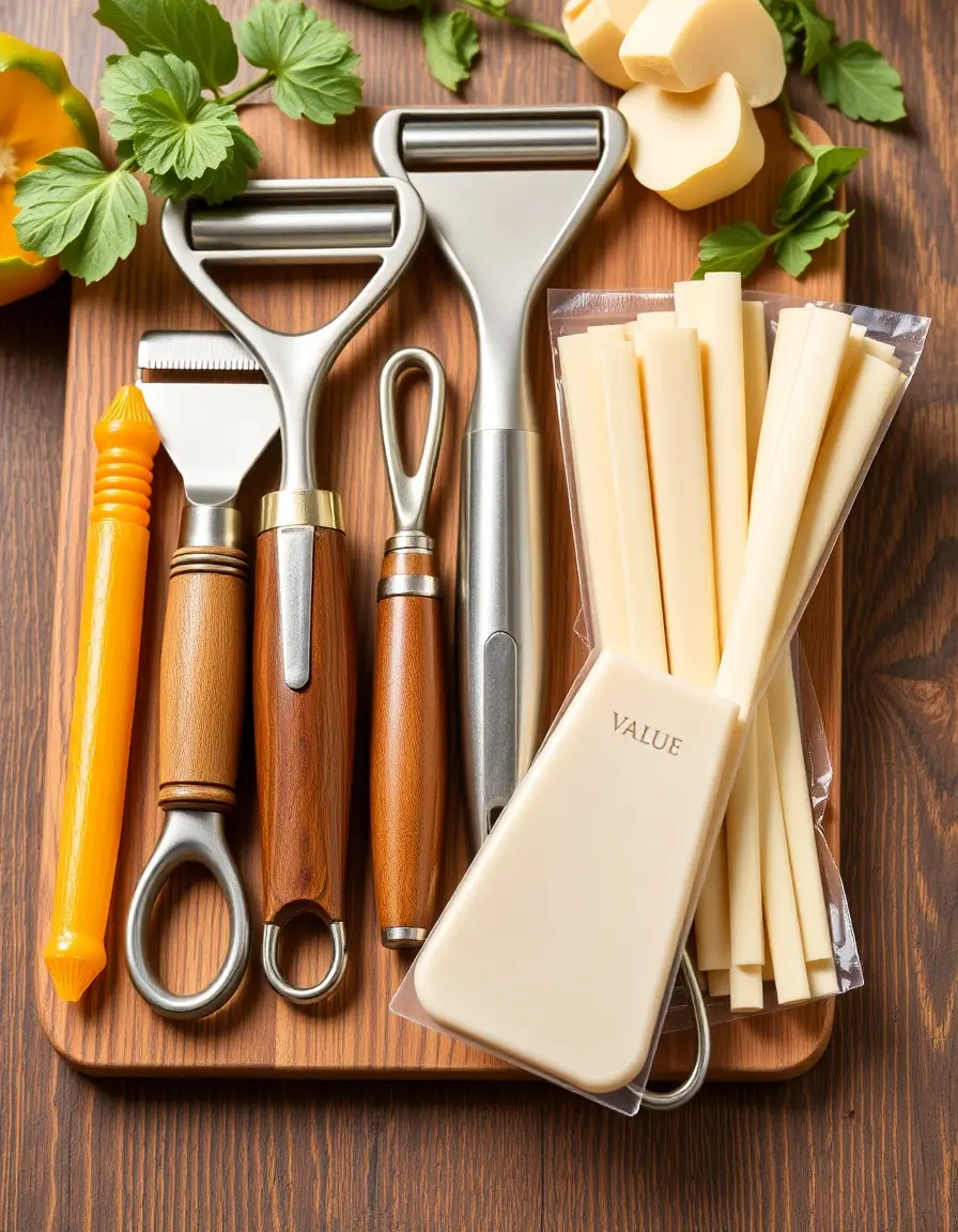 Discount Peeler Set Set aus verschiedenen Sparschälern