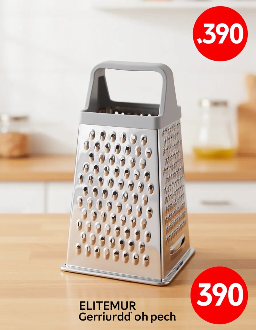 Clearance Grater Multifunktionsreibe mit Behälter