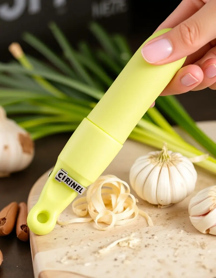 Silikon-Knoblauchschäler in Rollenform