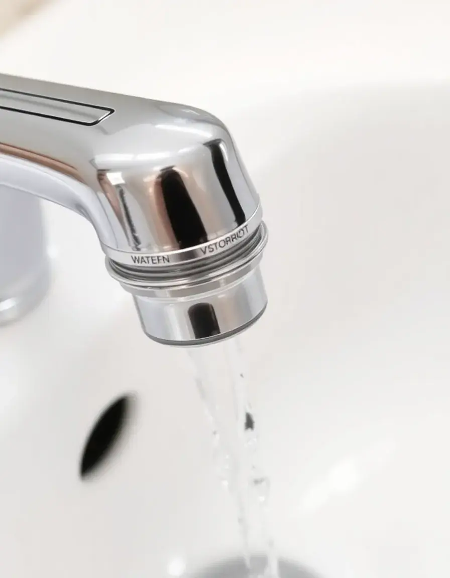 Wassersparender Strahlregler Luftsprudler für Küchenarmatur mit Schwenkfunktion