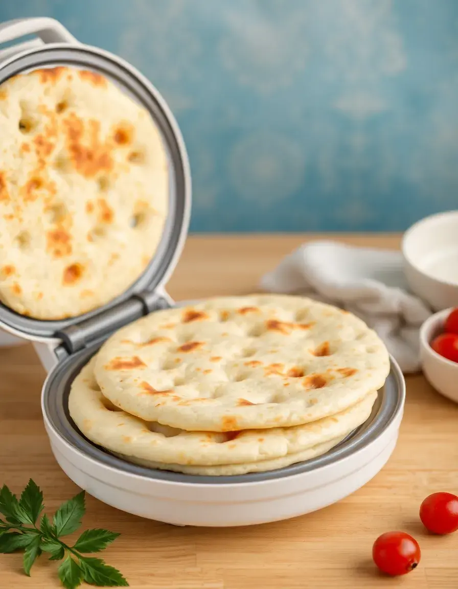 Elektrischer Pita Maker für flaches Fladenbrot levantinische küche