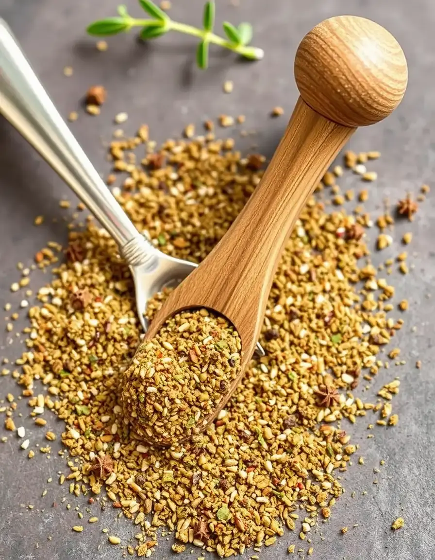 Gewürzstreuer für Za'atar Kräutermischung