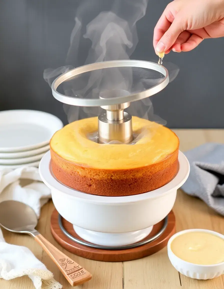 Steam Injector Tool für saftigen Kuchen