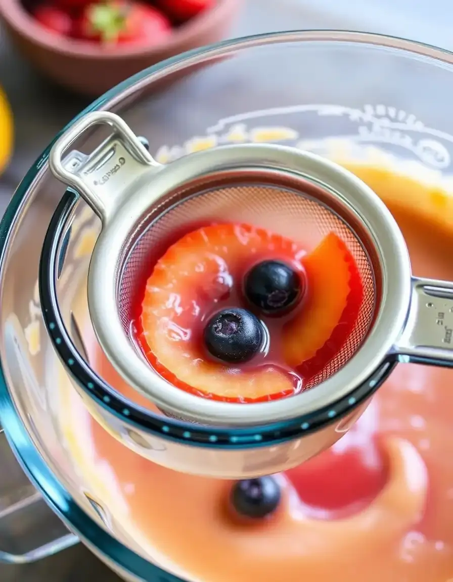 Juice Infuser für Fruchtsäfte im Teig
