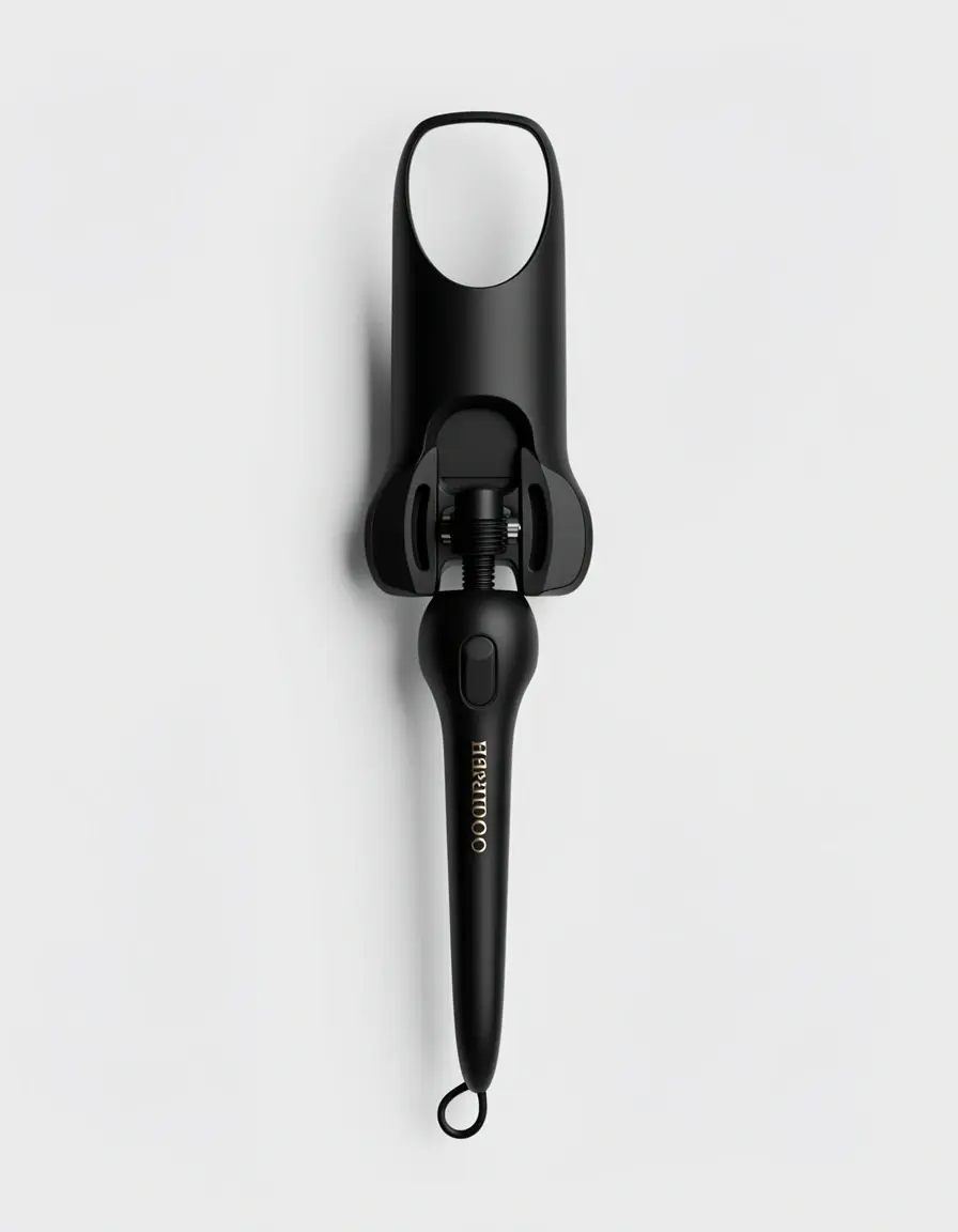 Eleganter schwarzer elektrischer Dosenöffner Noir