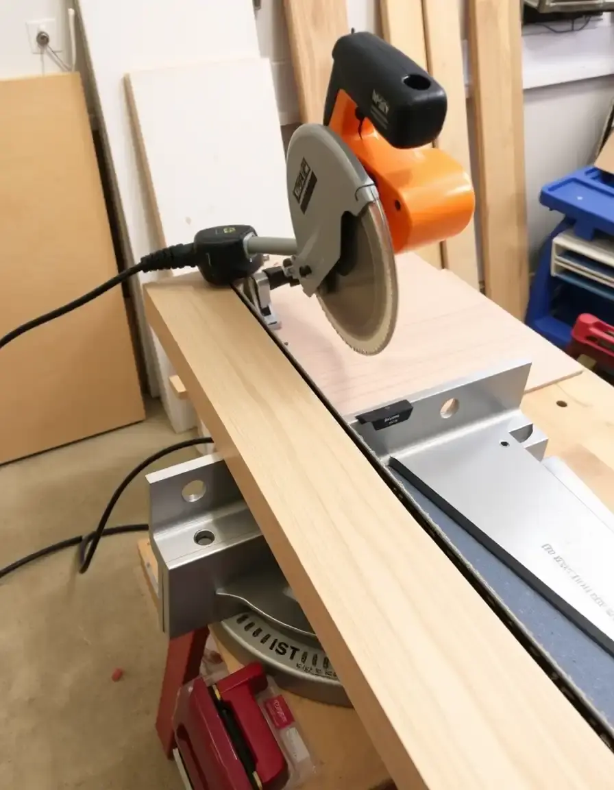 Präziser Baseboard Cutter für perfekte Gehrungsschnitte bei Sockelleisten