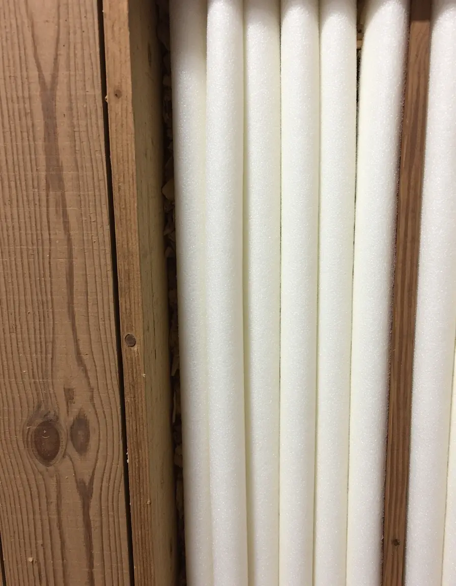 Gap Filler Schaumstoffrollen zum Ausfüllen von Hohlräumen hinter der Sockelleiste