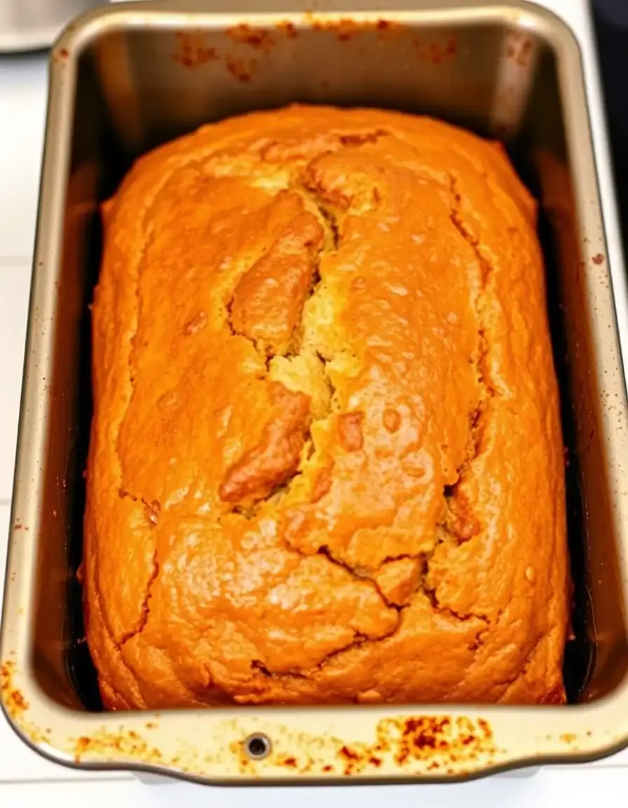 Antihaft-Kastenform mit Bananenbrot