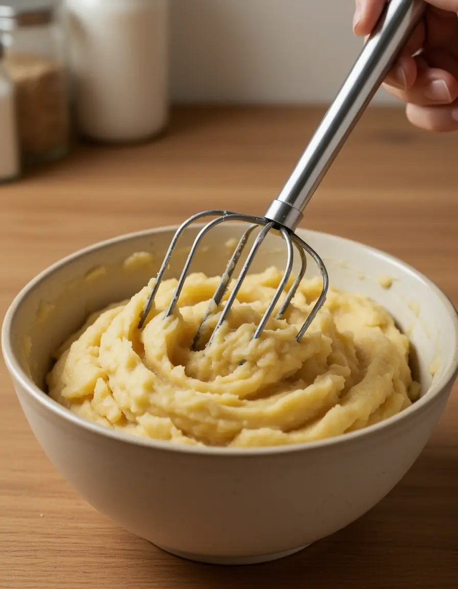 Edelstahl Kartoffelstampfer für Bananenpüree bananen rezepte kuchen