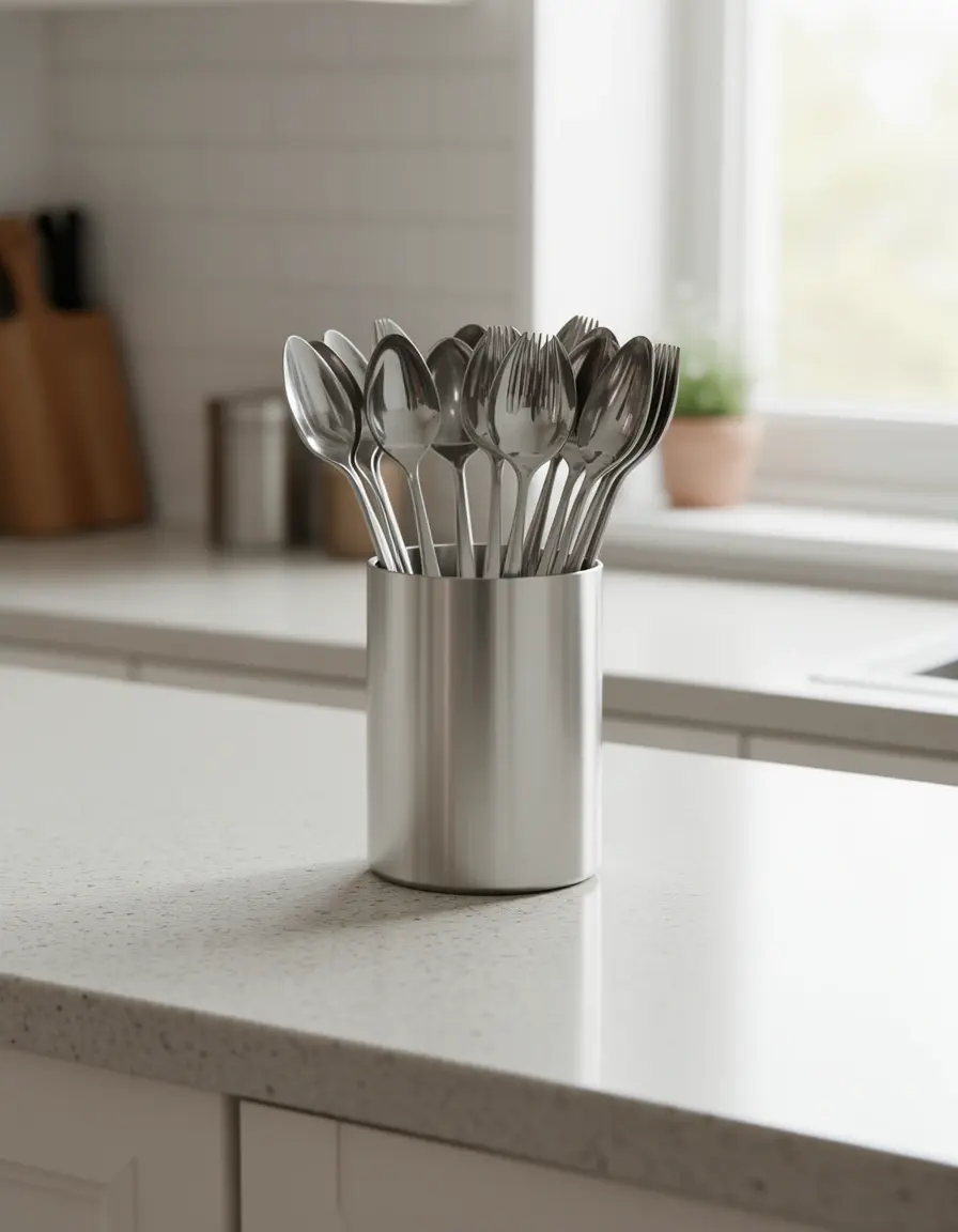 Rotierender Utensilienhalter für die Arbeitsplatte