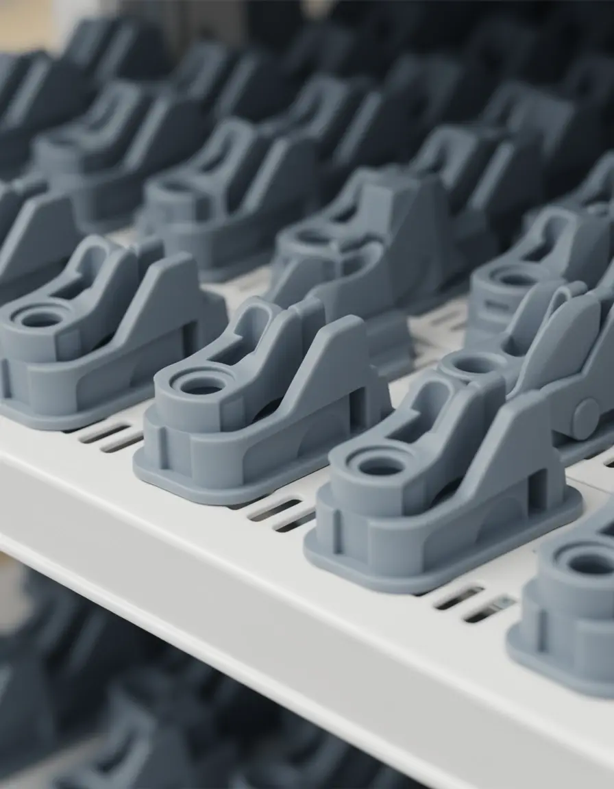 Adjustable Shelf Clips für flexible Fachböden im Eckschrank