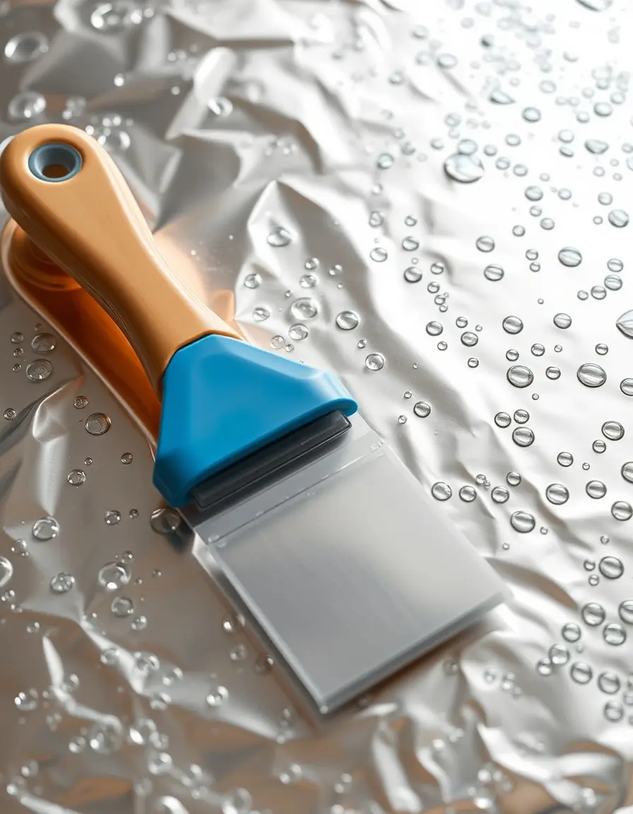 Foil Applicator Squeegee für blasenfreies Kleben