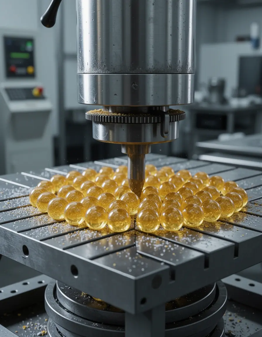 Metallpresse für Quarkformen und Schichtkuchen