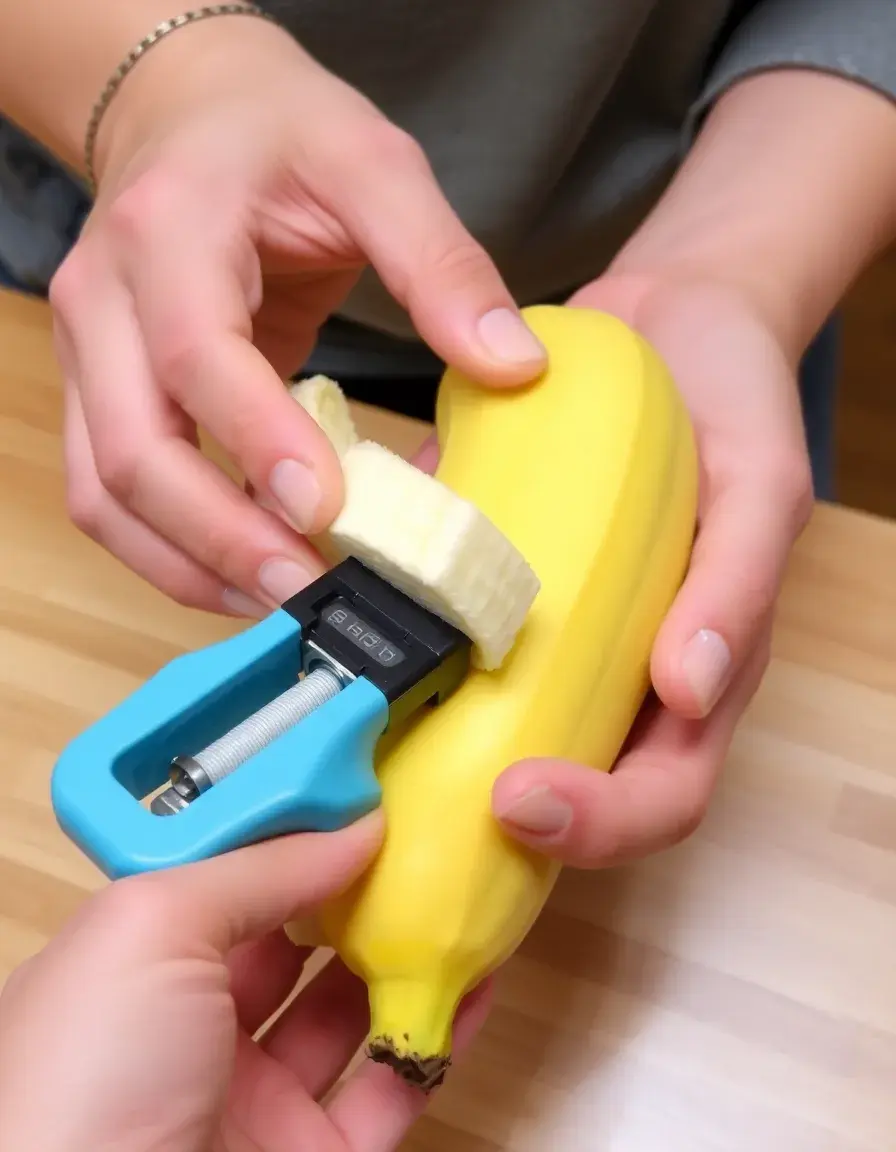 Automatischer Banana Peeler für sauberes Arbeiten